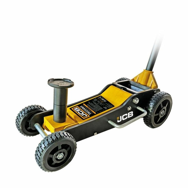 JCB 2.5 Tonne Off-Road SUV Double-Pump Aluminium Trolley Jack JCB-TH32506S