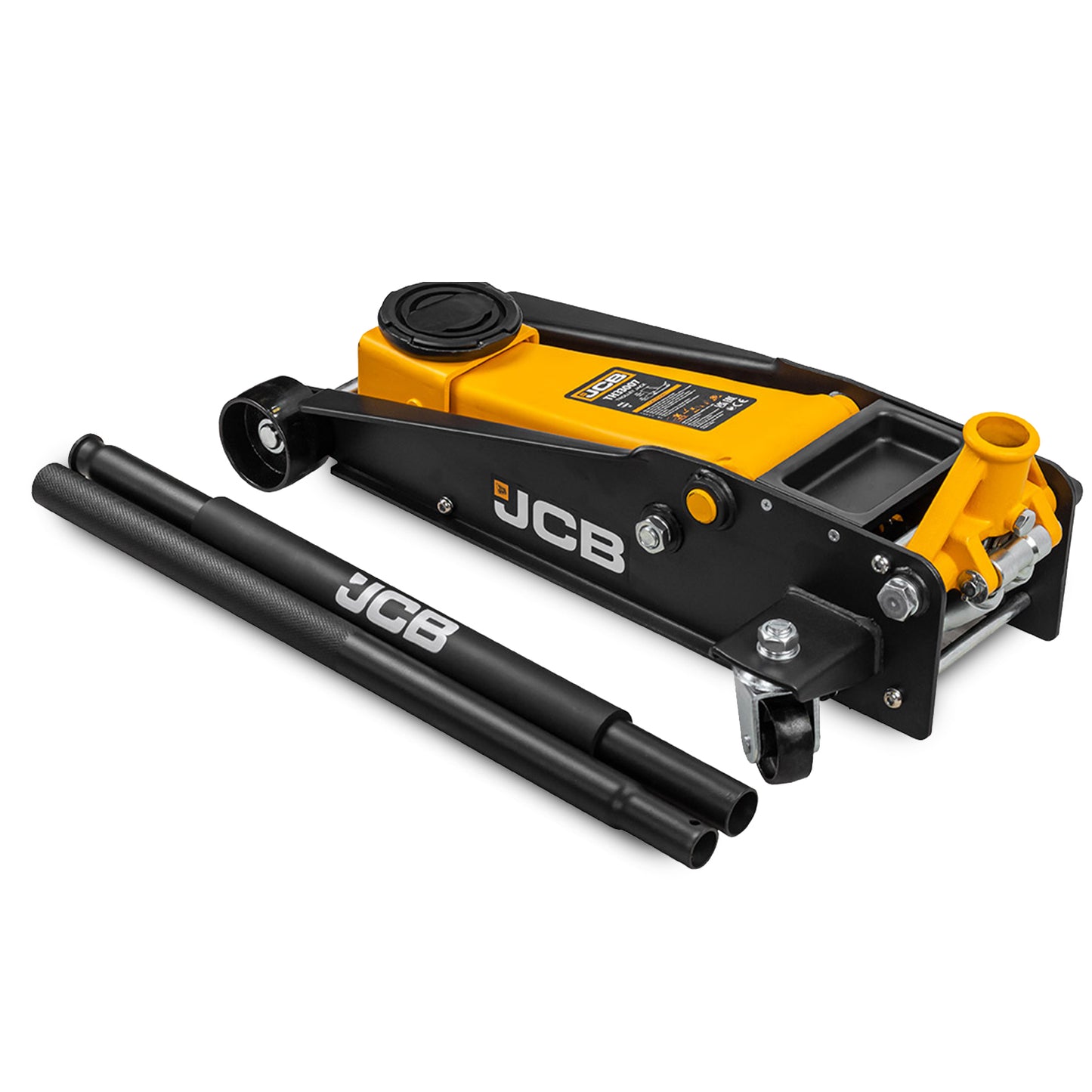 JCB 3 Tonne Double-Pump Hydraulic Trolley Jack JCB-TH33007