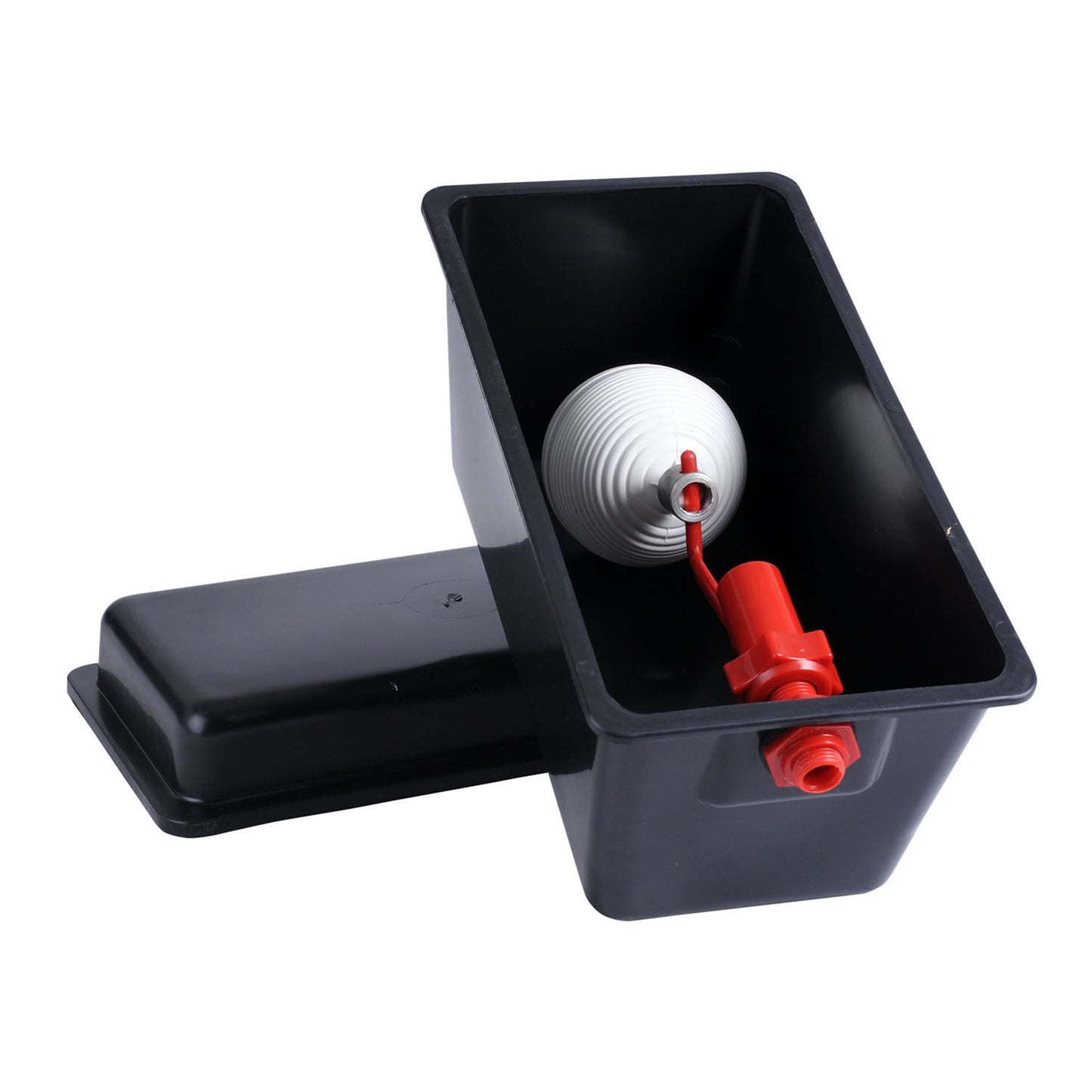 Eton Plastic Header Tank With Lid with Ballcock Valve