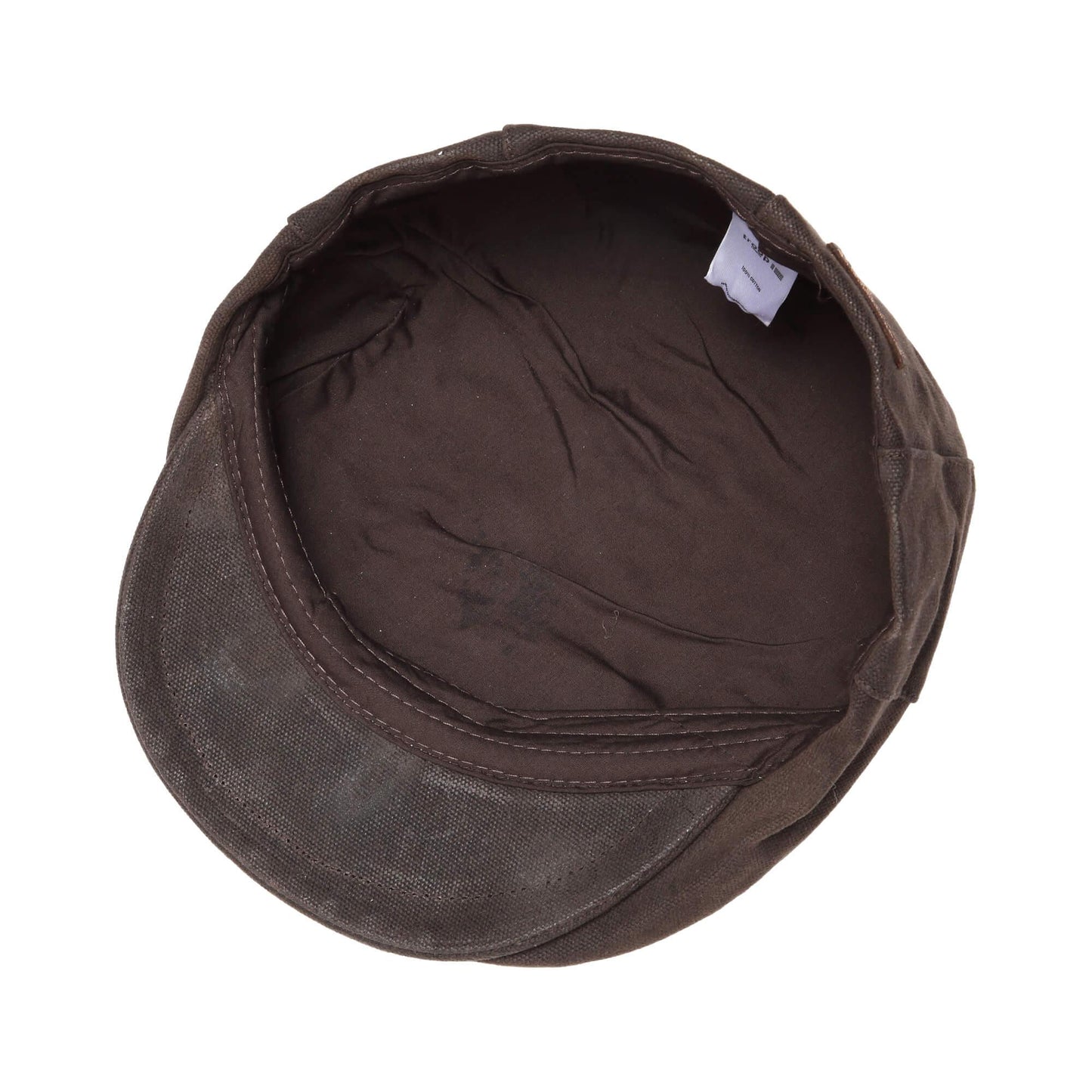 Troop London Waxed Canvas Flat Cap