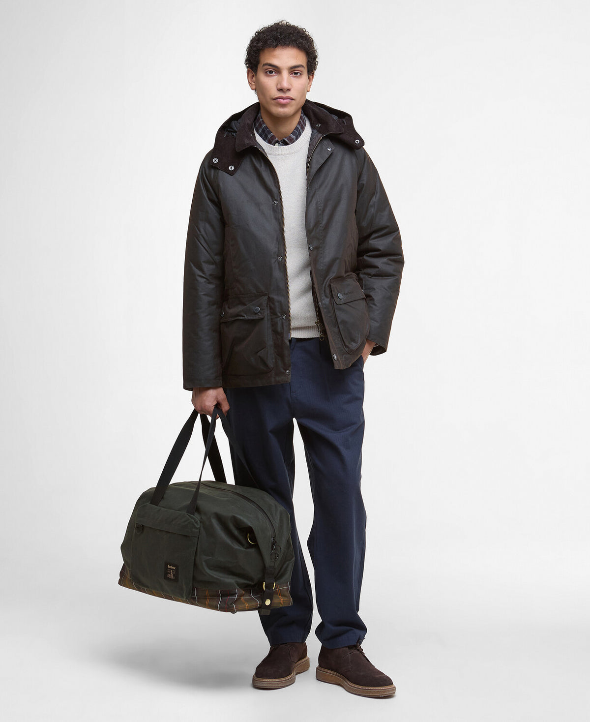 Barbour Field Waxed Holdall