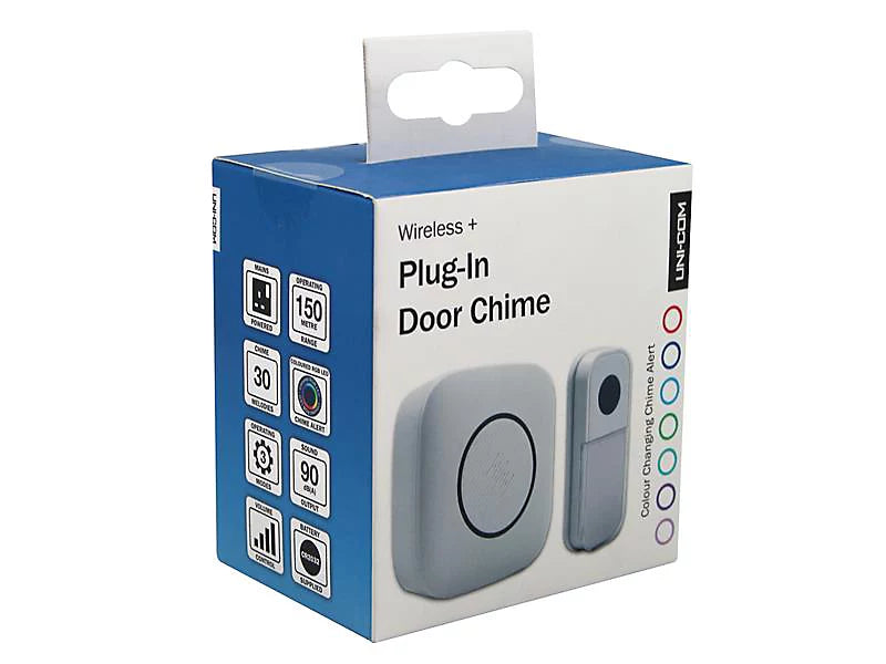 Uni-Com 98440GB+90022 Wireless Plug-in Door Chime