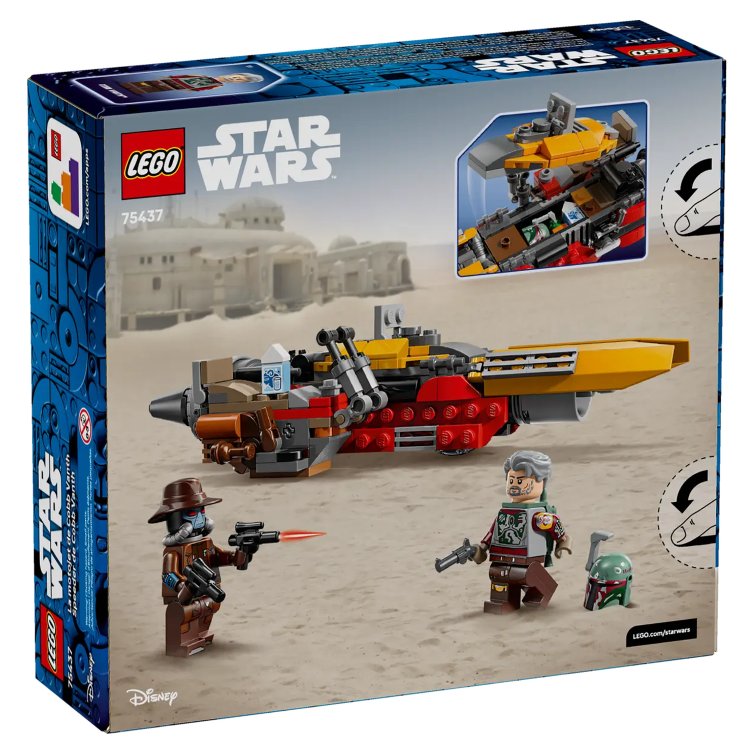 Lego Star Wars Cobb Vanth's Speeder 75437