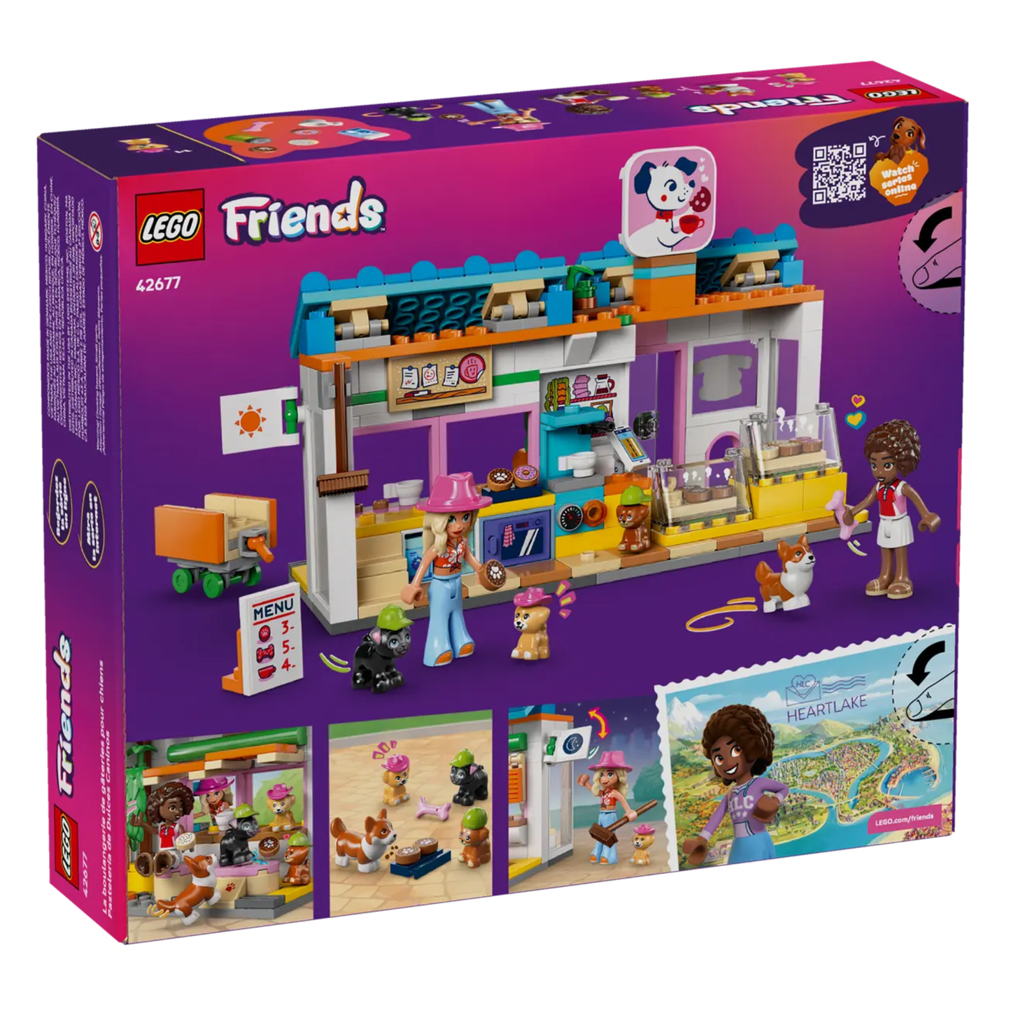 Lego Friends Dog Treats Bakery 42677