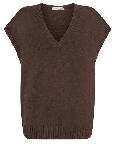Amazing Woman Pirie V Neck Knitted Vest