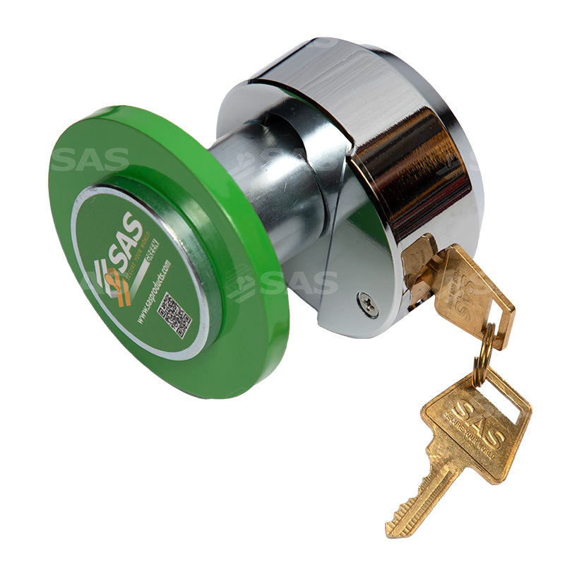 SAS GREEN iLOCK Eye Lock with Padlock