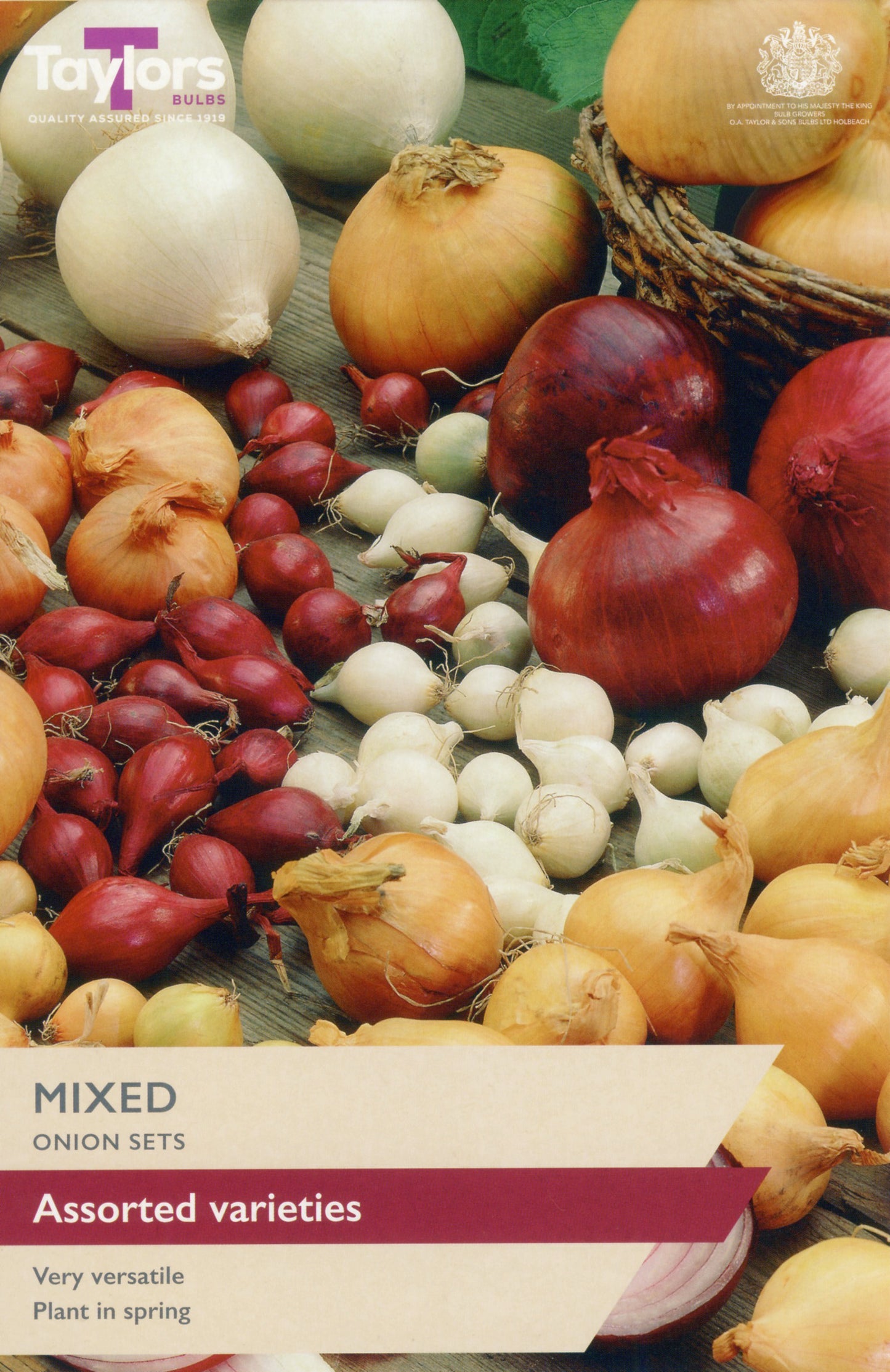 Taylors Bulbs Mixed Onion Sets