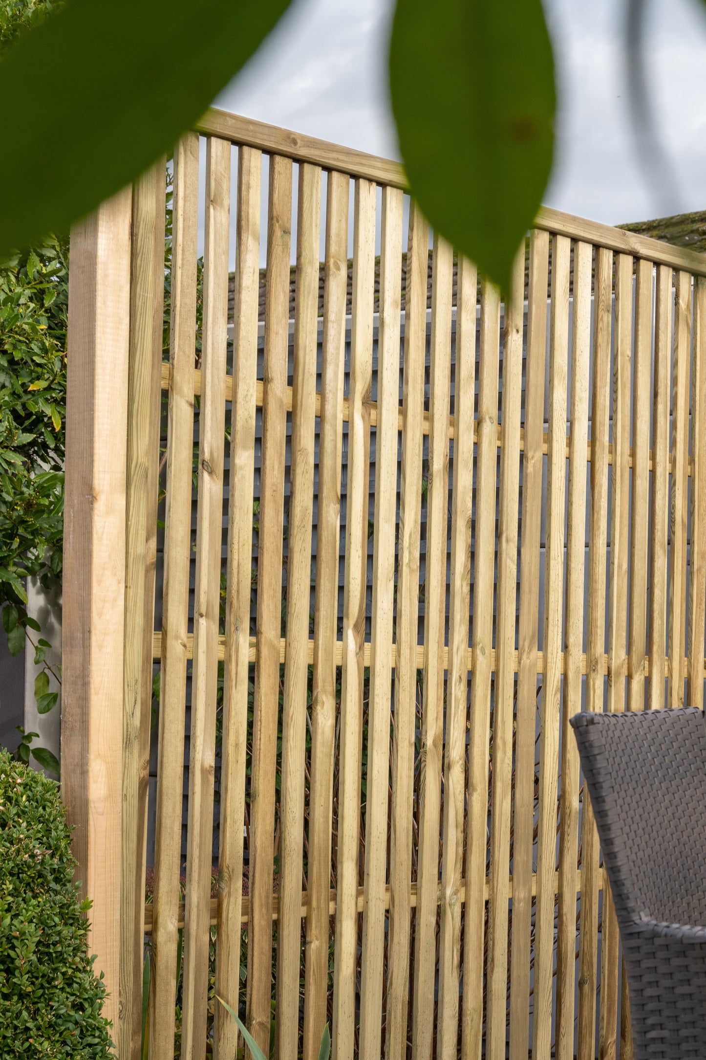 Forest Garden Pressure Treated Vertical Slatted Screen