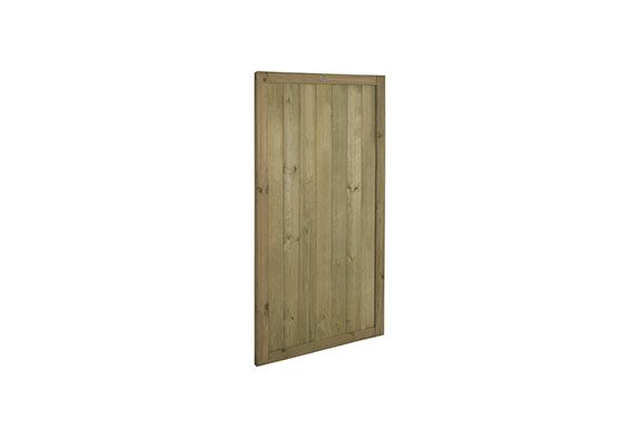 Forest Garden Vertical Tongue & Groove Gate 6ft (1.83m High)