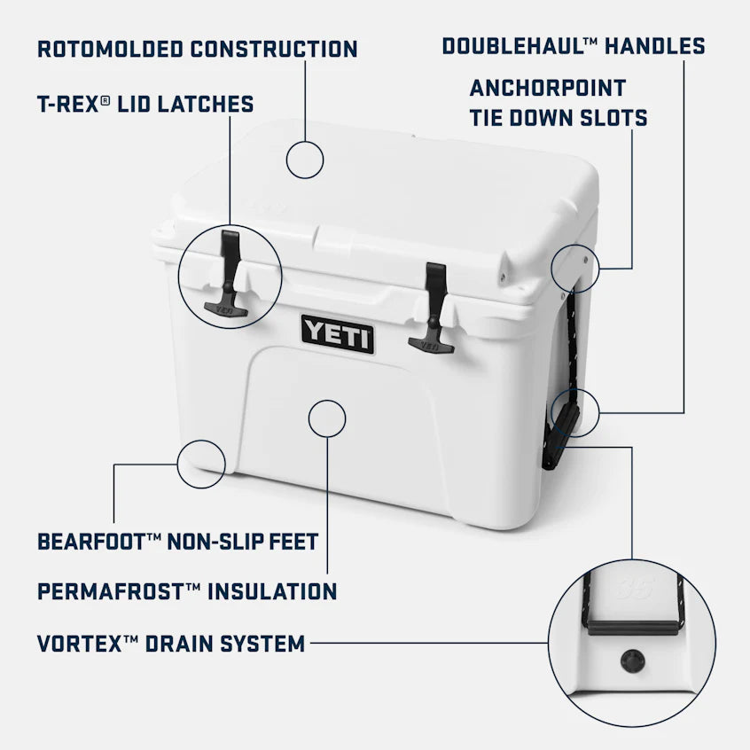 YETI Tundra 35 Cool Box - Navy