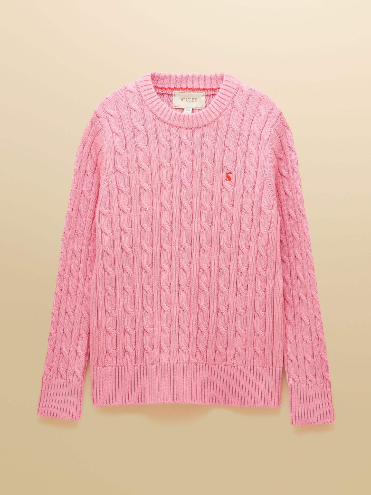 Joules Classic Cable Crew Neck Jumper