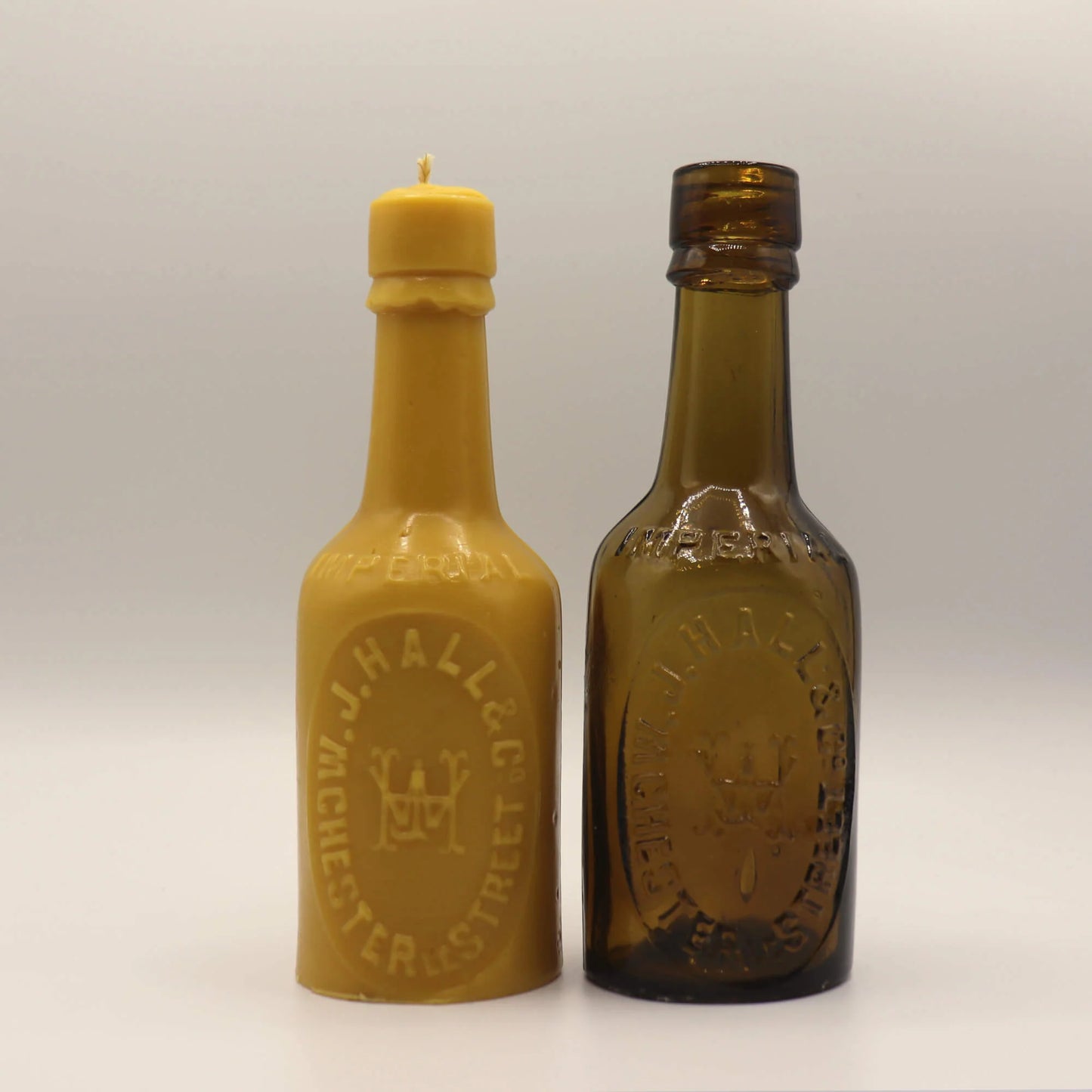 Askew Candles WJ Hall & Co Beeswax Candle