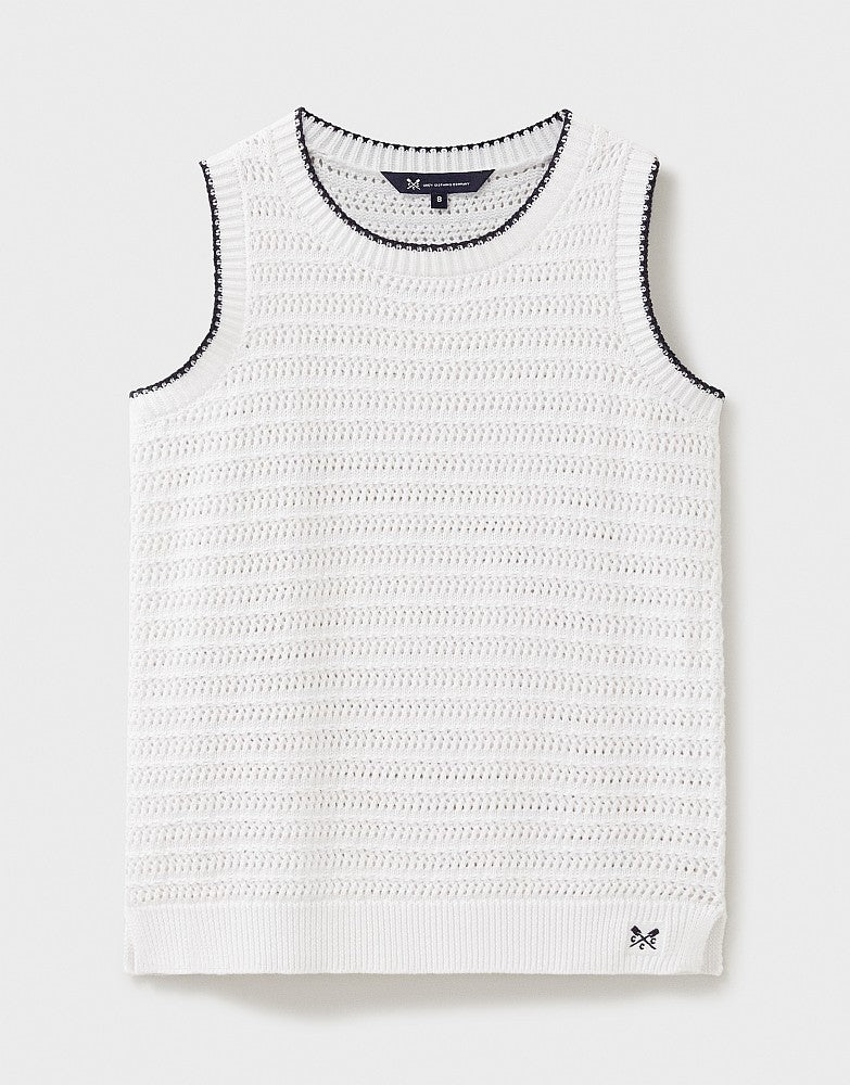 Crew Clothing Rya Stitchy Vest