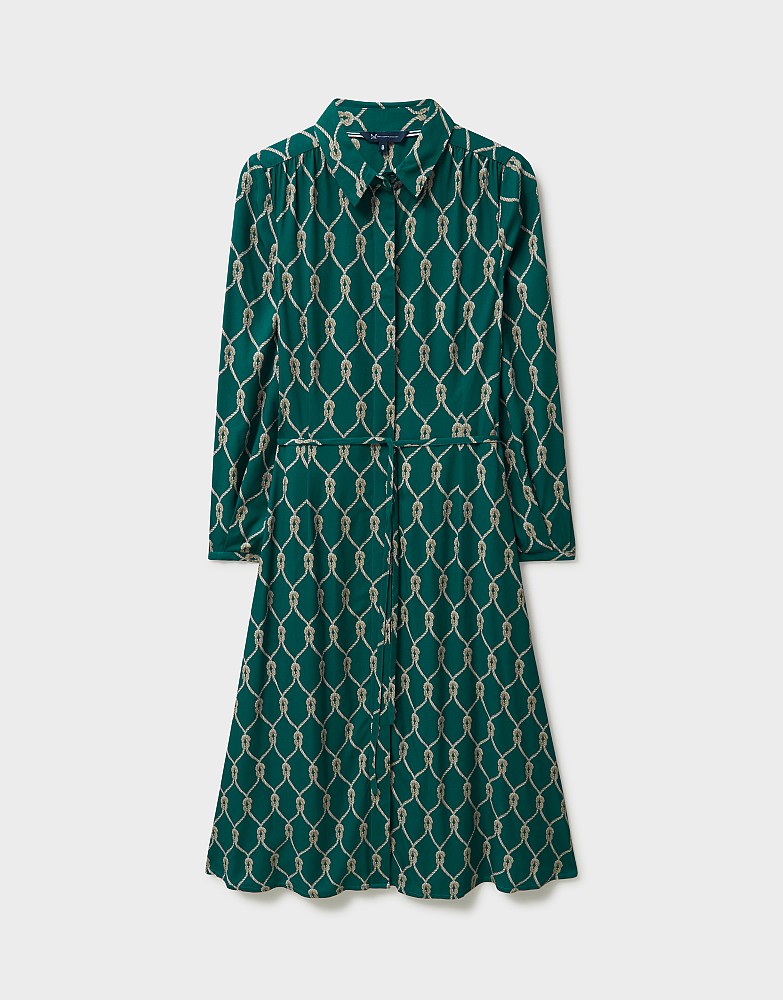 Crew Clothing Olivia Print Shirt Dress