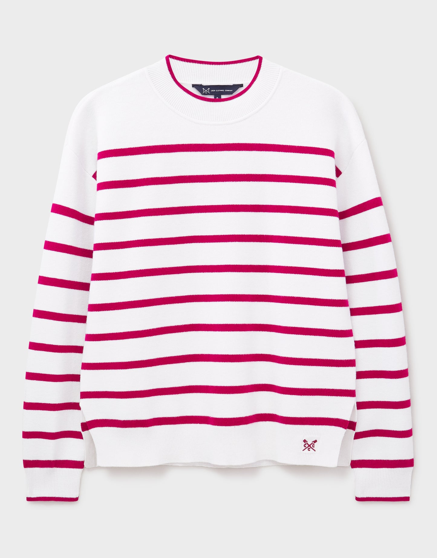 Crew Clothing Patterned Tuck Stitch Jumper