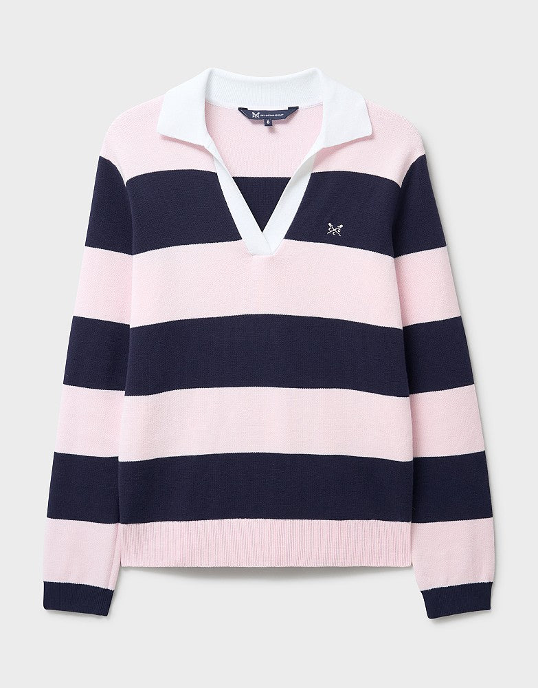 Crew Clothing Knitted Rugby Jumper