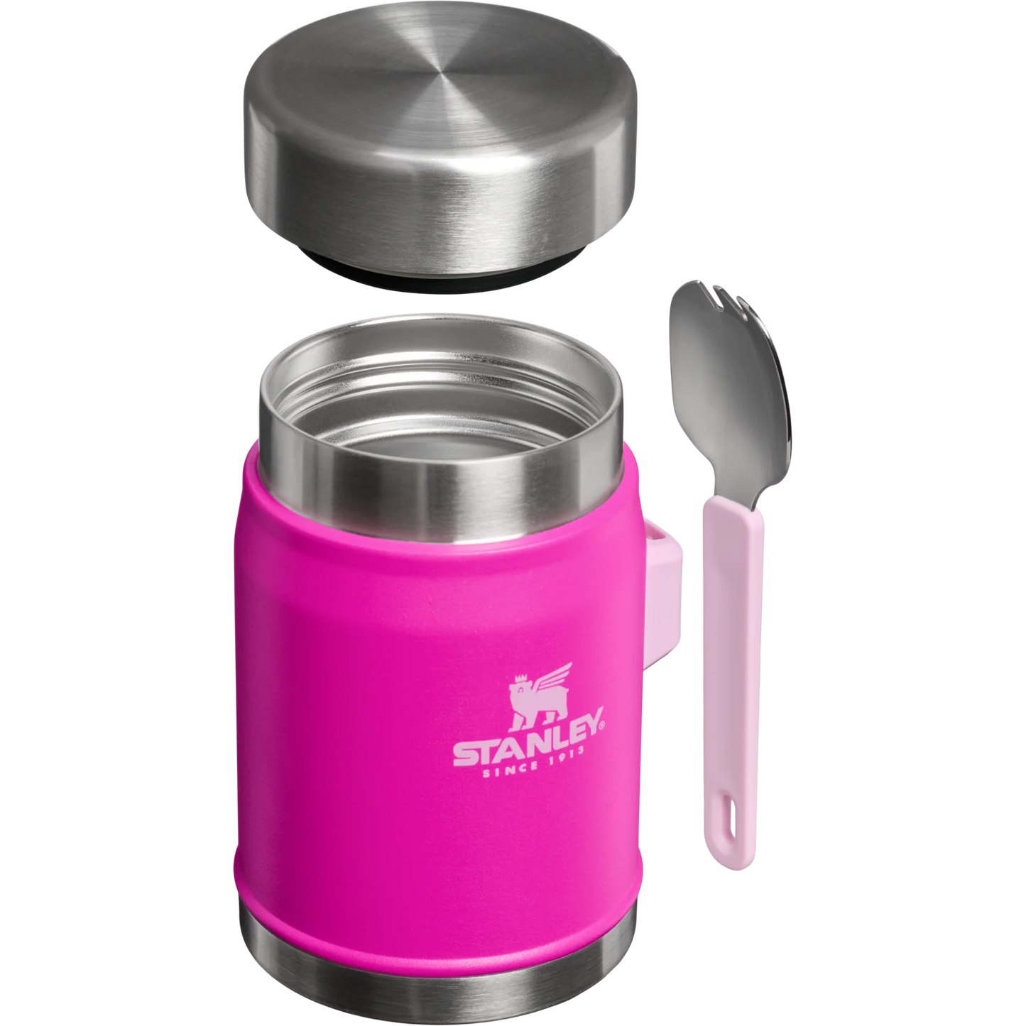 Stanley Classic Legendary Food Jar and Spork 400ml - Limited Edition Violet Blossom