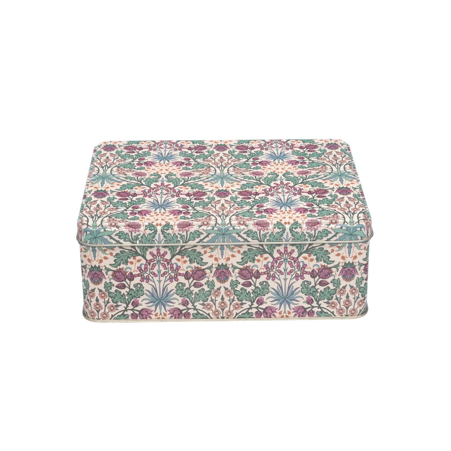William Morris Hyacinth Deep Rectangular Tin