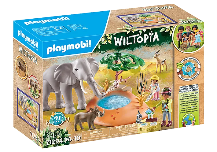 Playmobil Wiltopia Elephant at the Water Hole