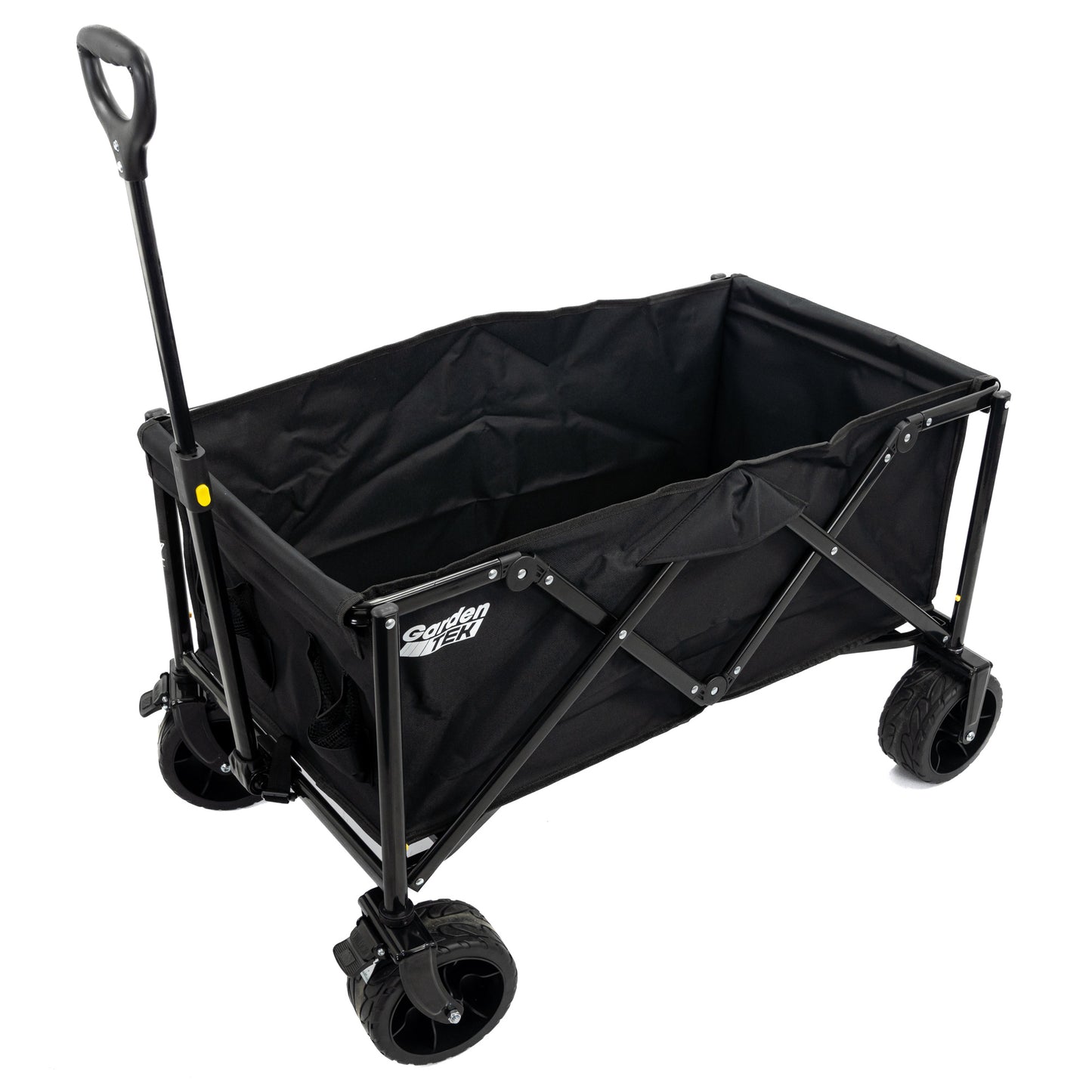 GardenTek Garden Trolley On Wheels 120kg Load 135L Capacity GTW260