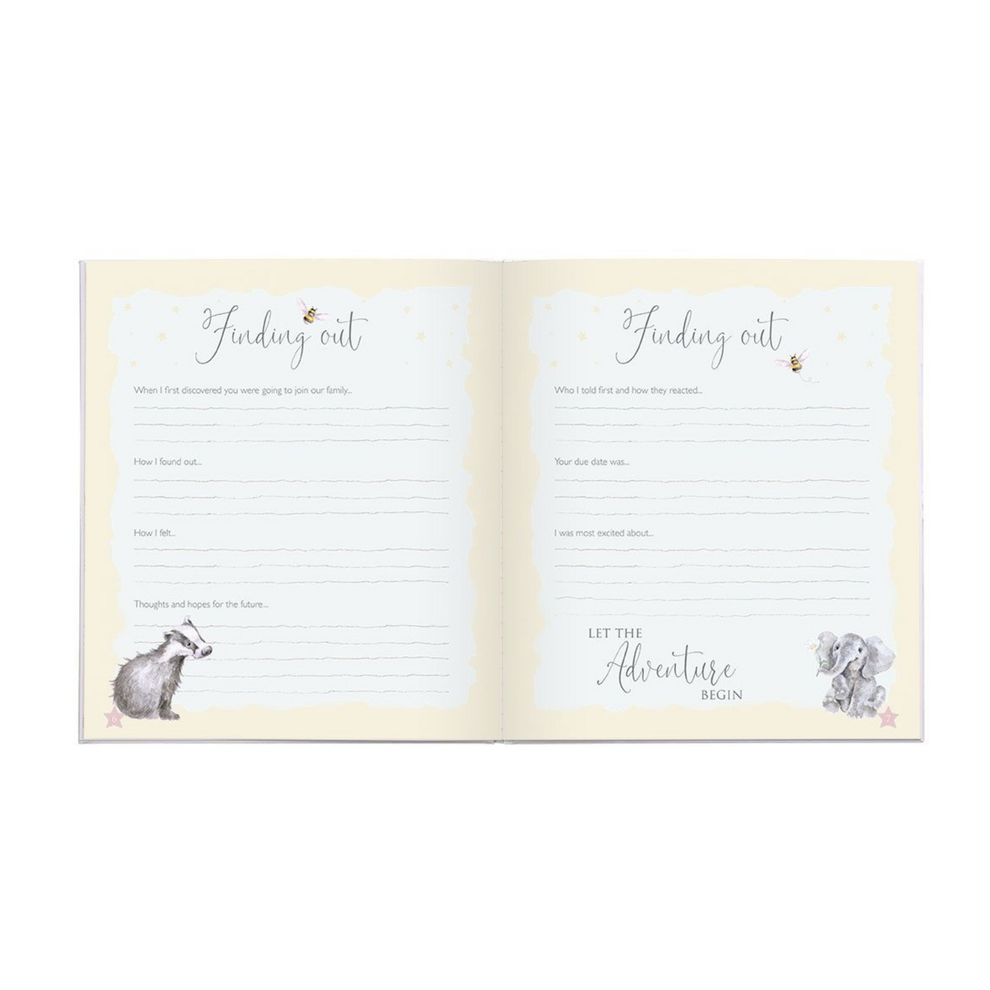 Wrendale Baby Record Book