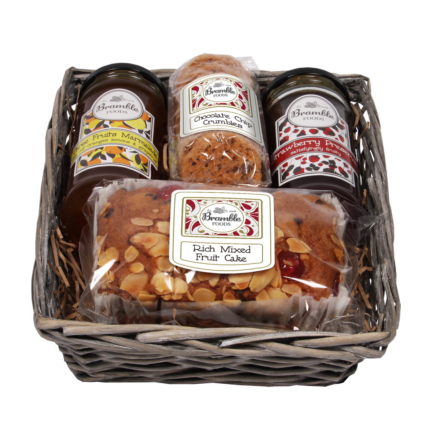 Bramble Foods Basket Tea Time Selection