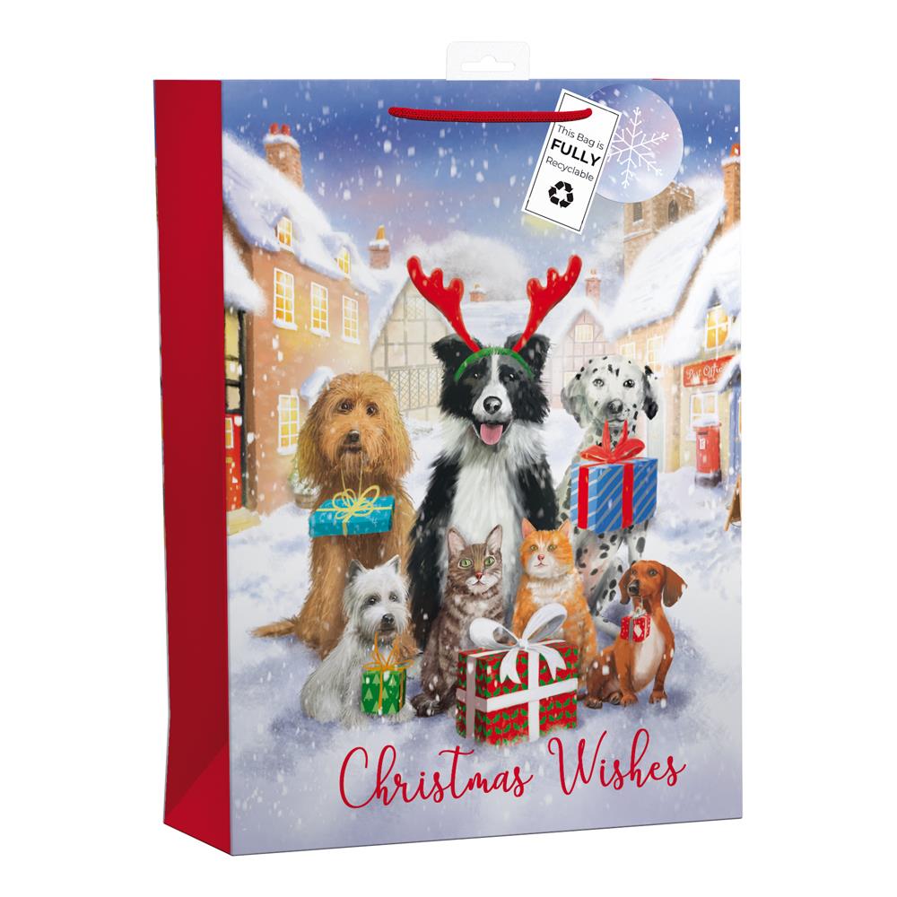 Design Group Pet Extra Large Christmas Bag