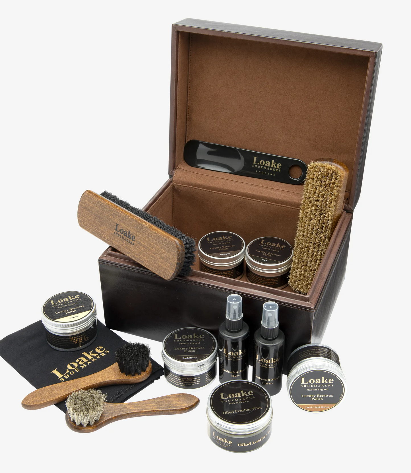 Loake Luxury Leather Valet Box