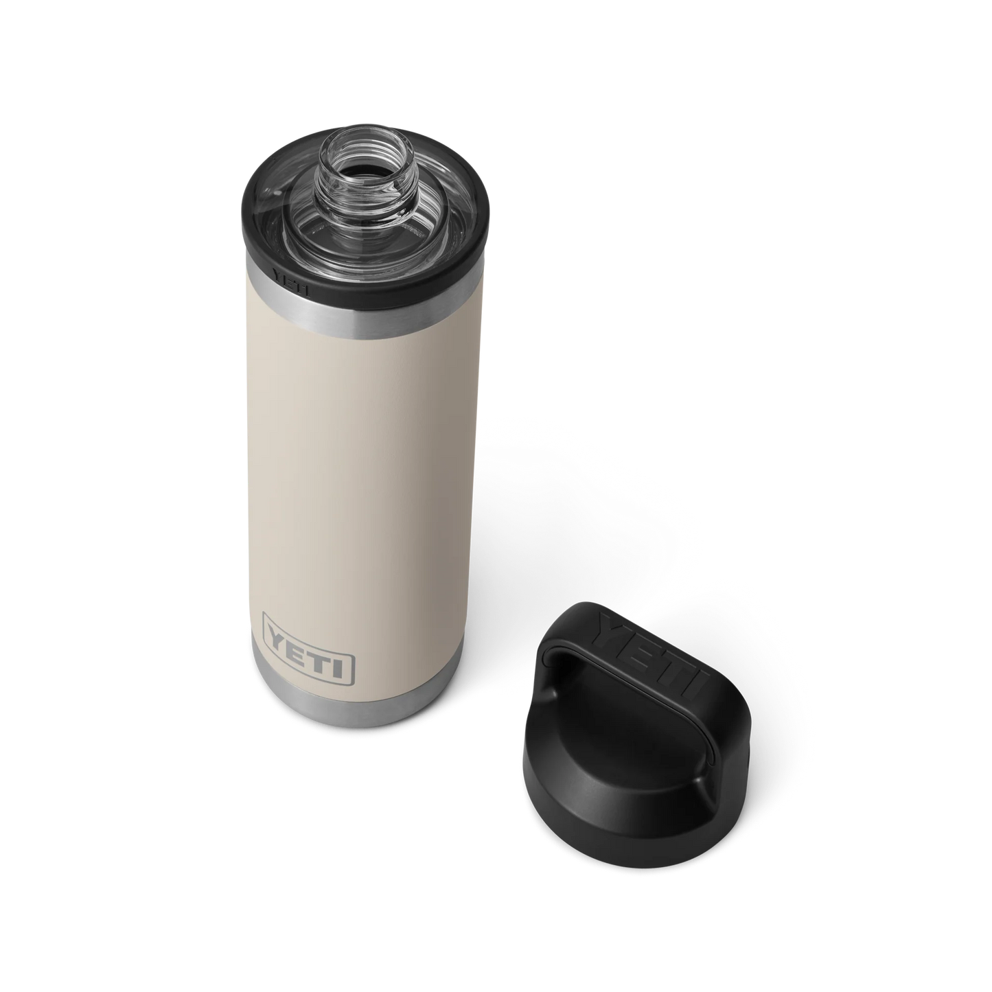 YETI Rambler 18 oz (532ml) Bottle with Chug Cap - Cape Taupe