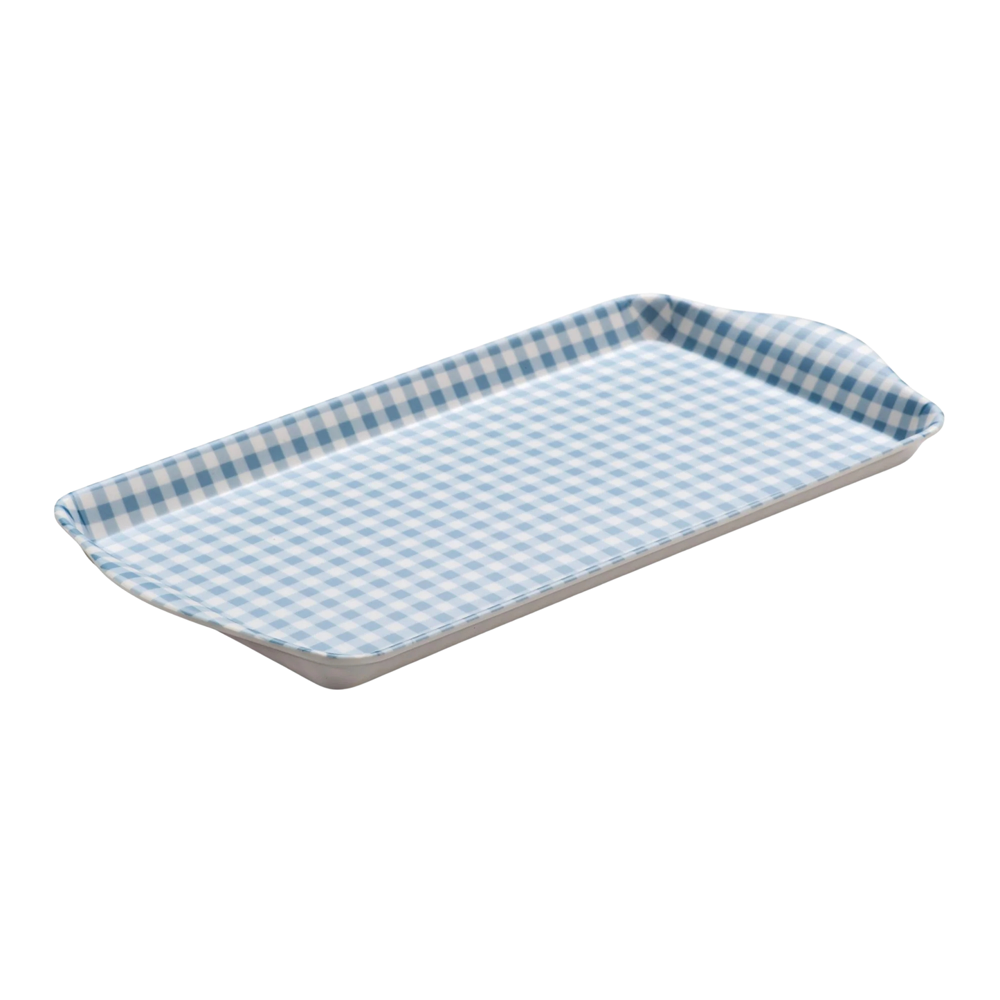 Zeal Melamine Gingham Sandwich Tray 25 x 13cm