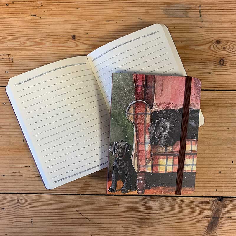 Alex Clark Sophie and Scarlet Small Chunky Notebook