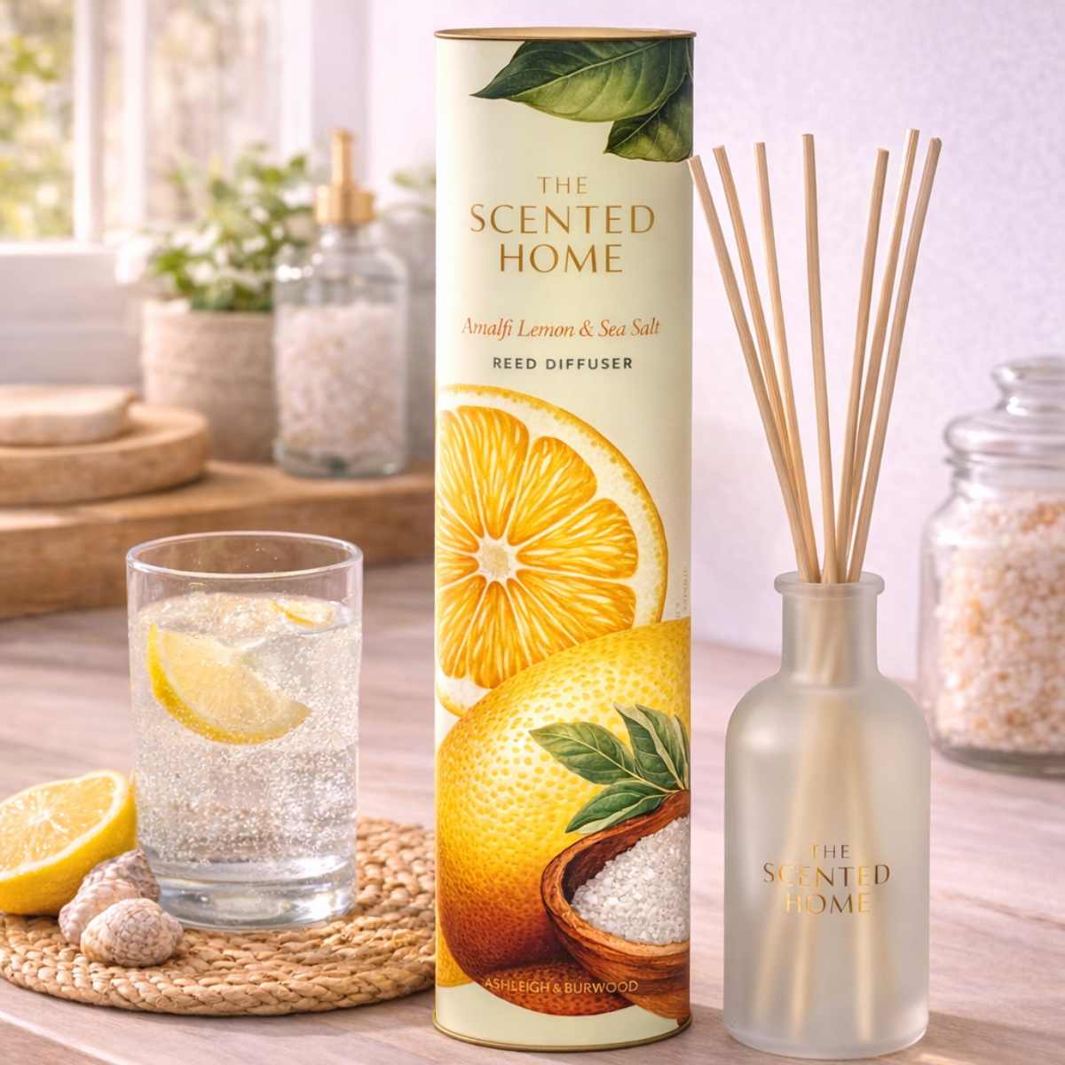 Ashleigh & Burwood Amalfi Lemon & Sea Salt Reed Diffuser