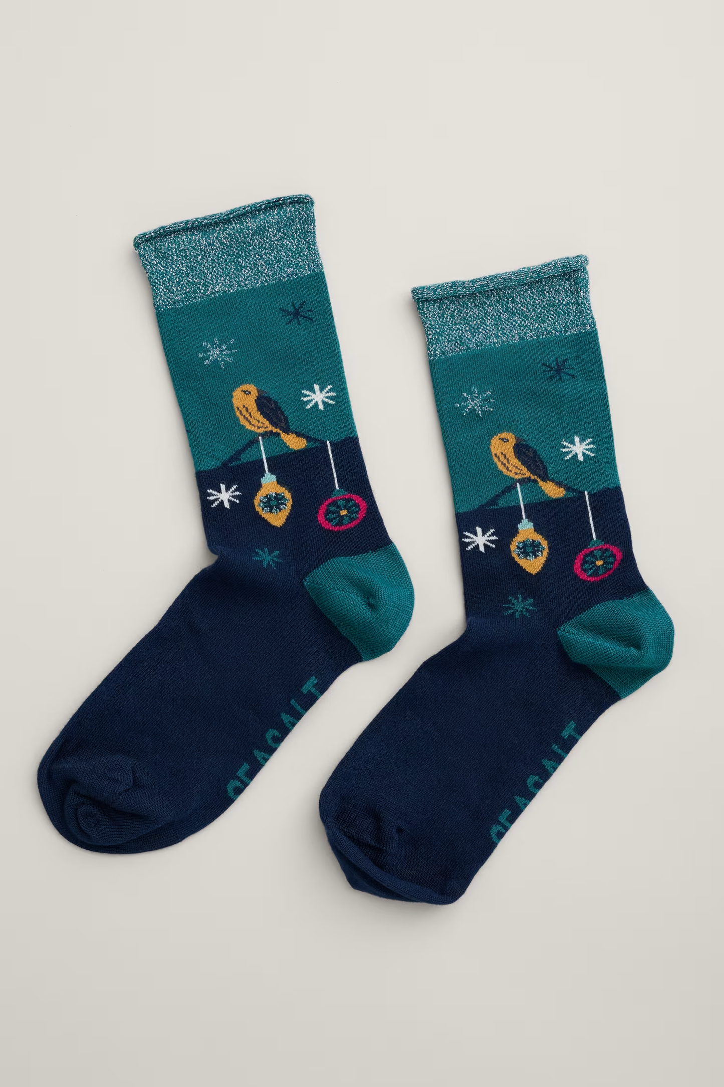 Seasalt Snowy Scenes Socks