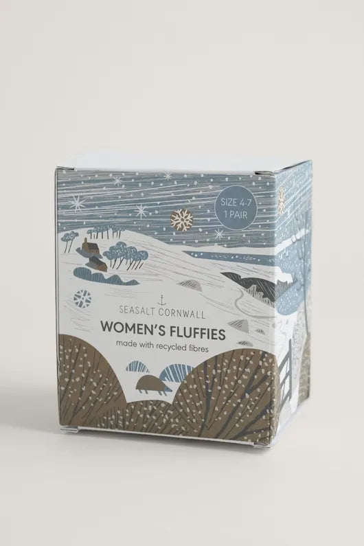 Seasalt Gift Box of Women's Fluffies Socks