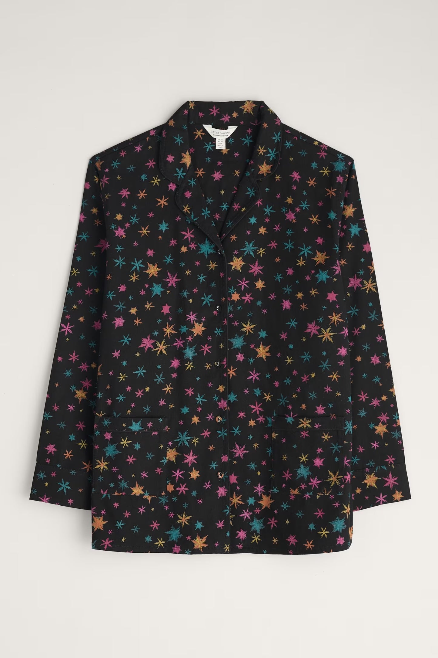 Seasalt Simple Stars Flannel Pyjamas