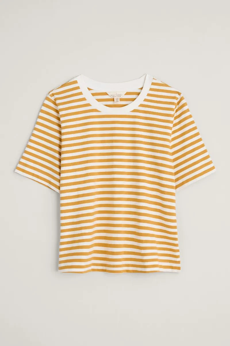 Seasalt Copseland Striped Organic Cotton T-Shirt