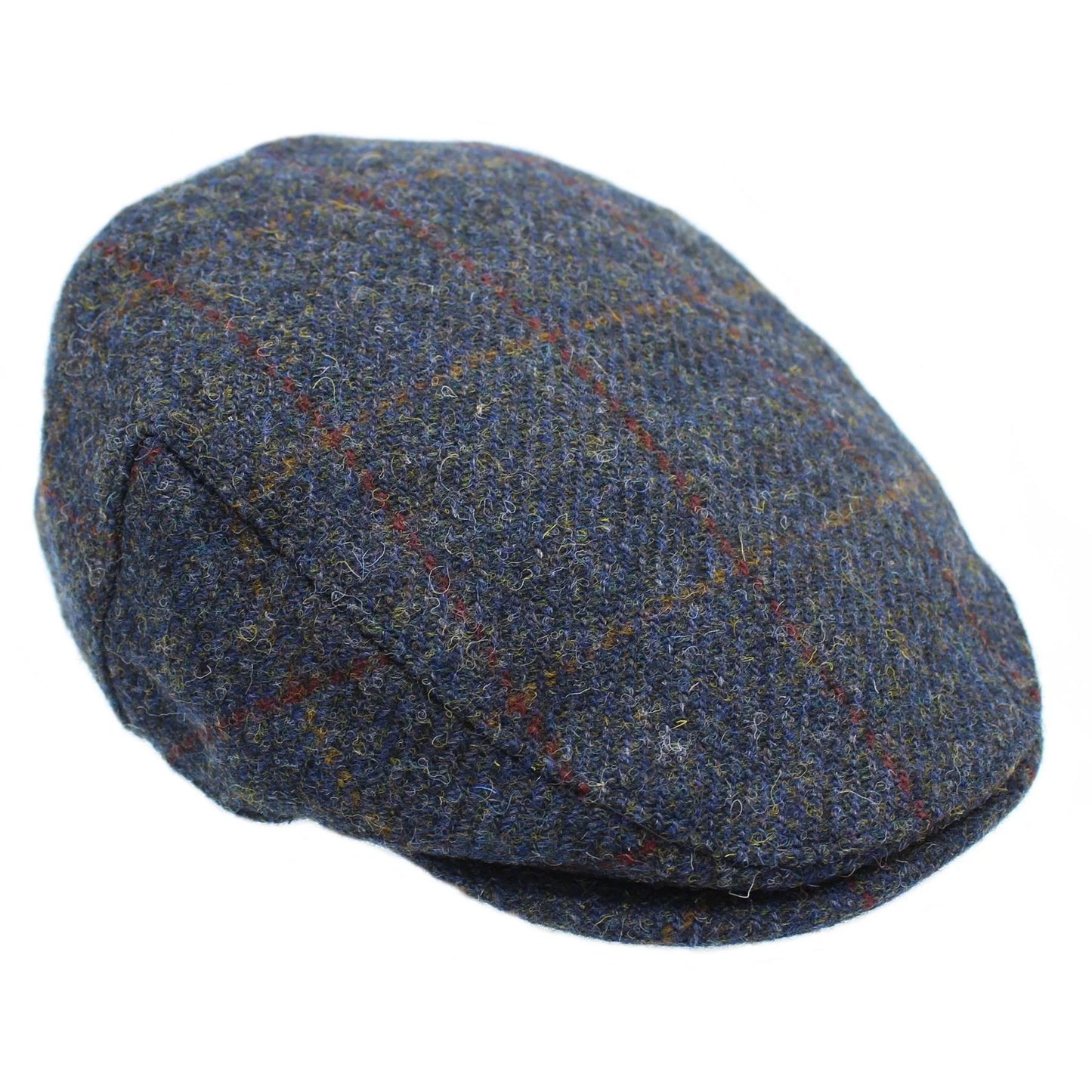 Heather Highland Harris Tweed Flat Cap