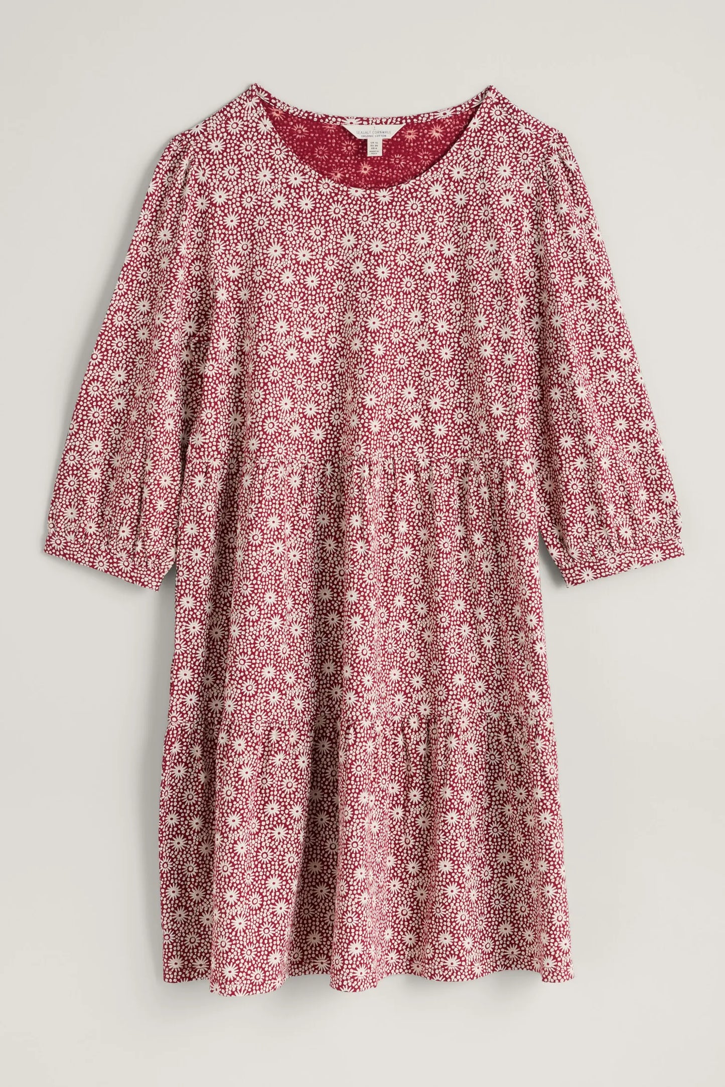 Seasalt Heron Dip Tiered Jersey Dress