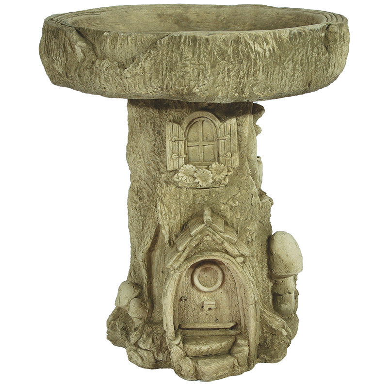 Willowstone Pixie House Birdbath BB22AG