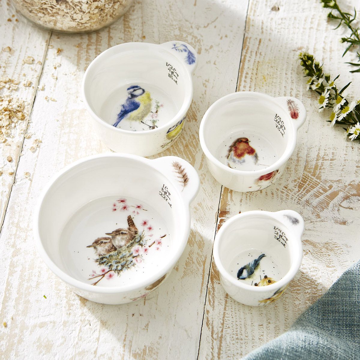 Wrendale Bird Measuring Cups