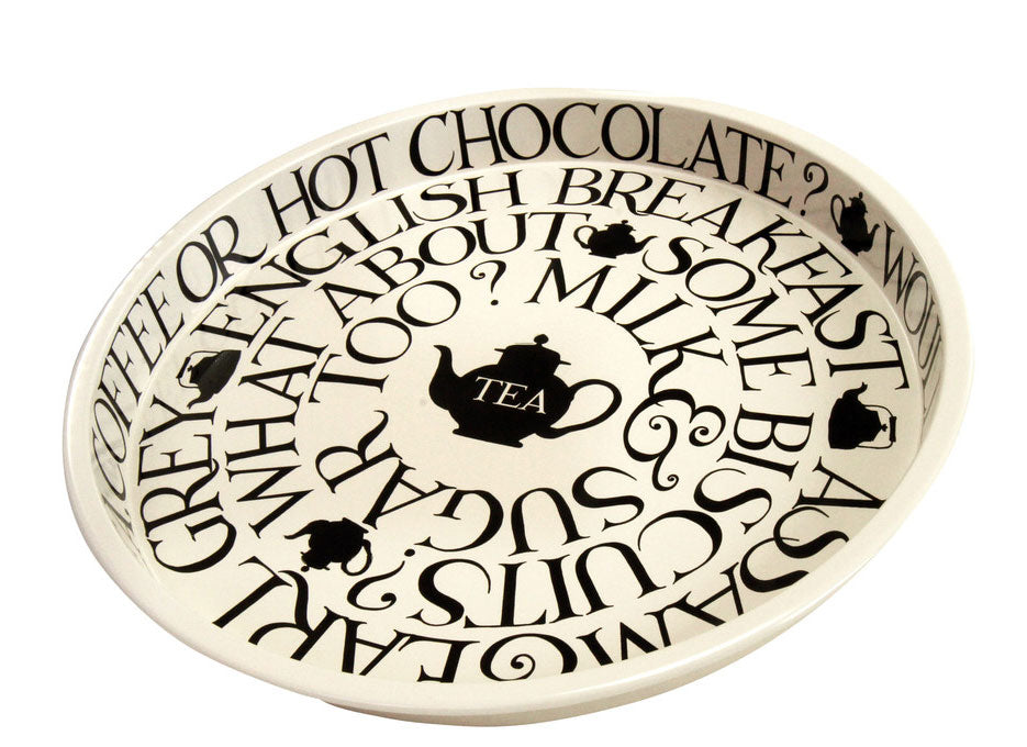 Emma Bridgewater Black Toast Deep Well Tray