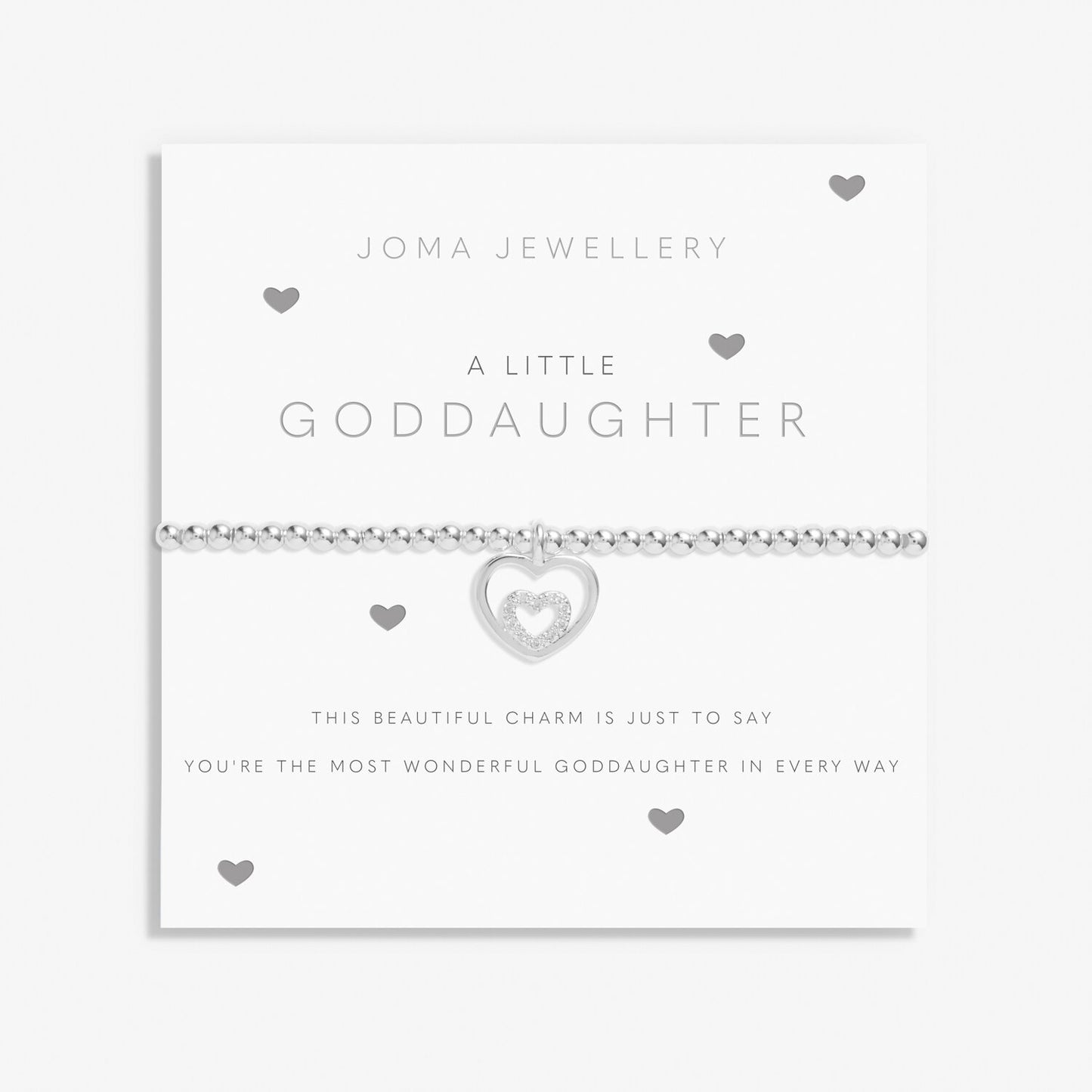 Joma Jewellery Childrens A Little Goddaughter Bracelet