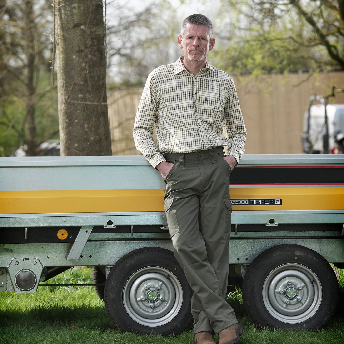 Castle Clothing Green Combat Trouser