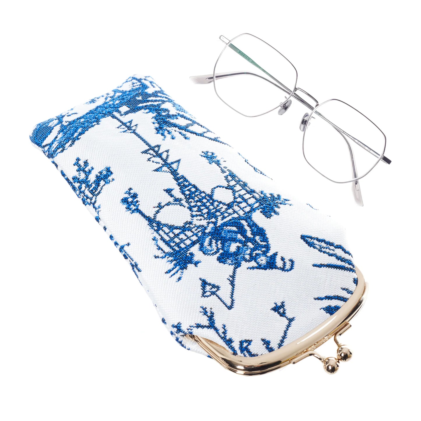 Signare Chinoiserie Glasses Pouch