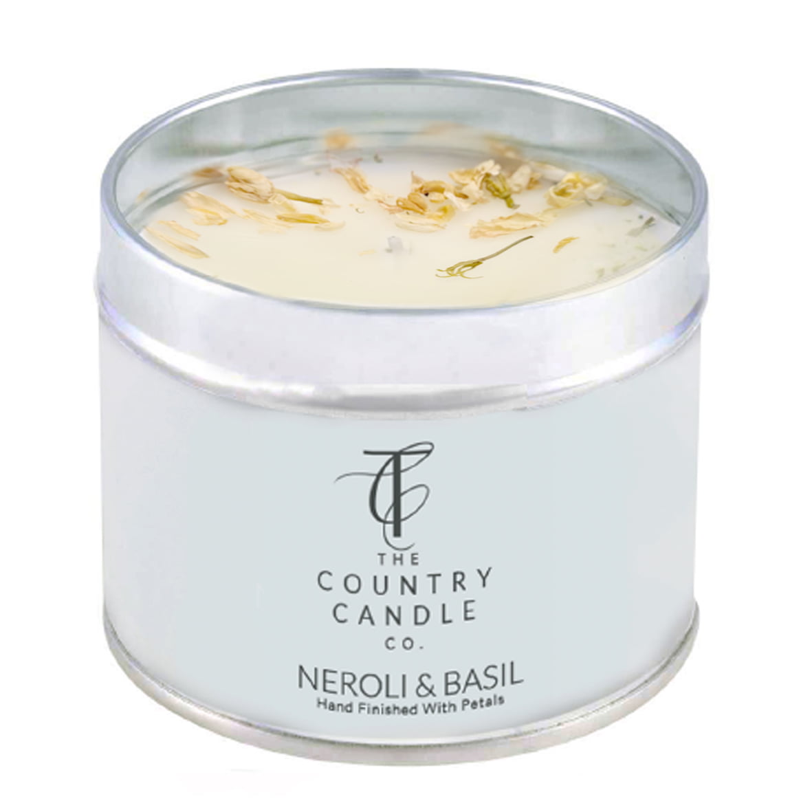 The Country Candle Co Neroli & Basil Pastel Tin Candle