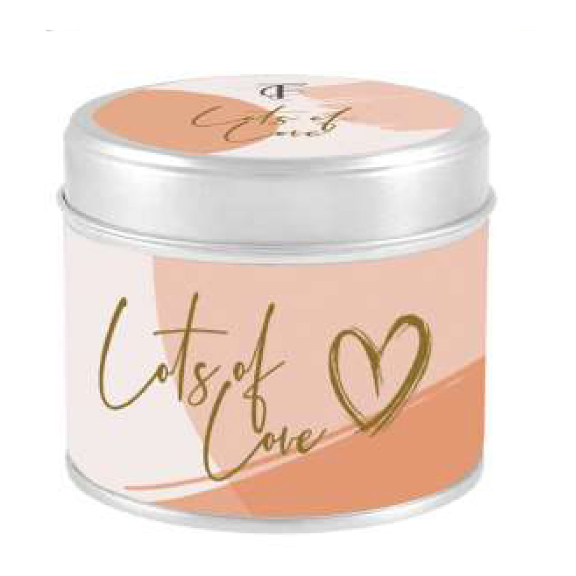 The Country Candle Co Lots of Love Sentiments Tin Candle