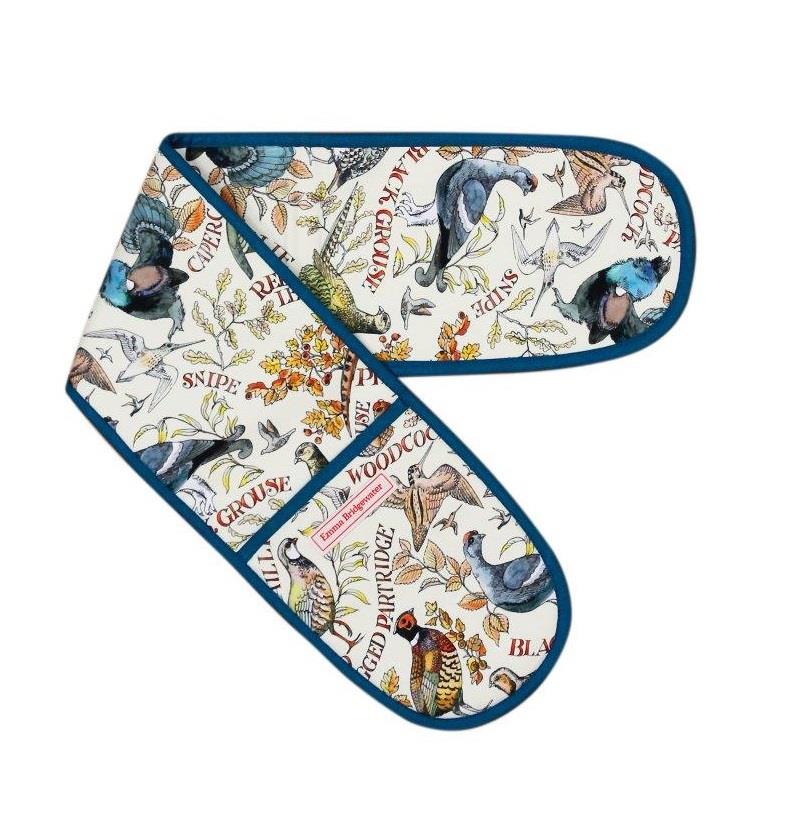 Emma Bridgewater Game Birds Double Oven Glove