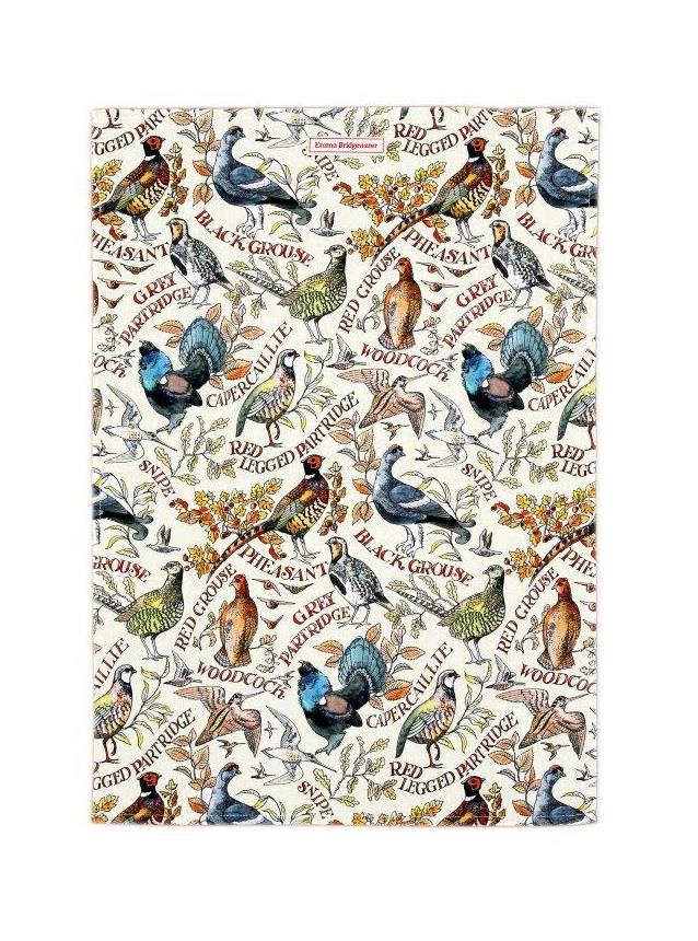 Emma Bridgewater Game Birds Tea Towel