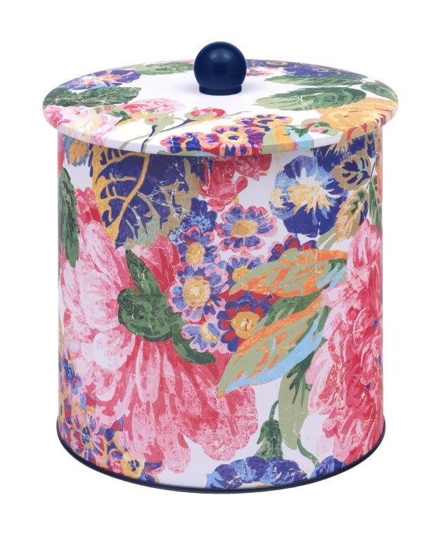 Sanderson Very Rose & Peony Biscuit Barrel