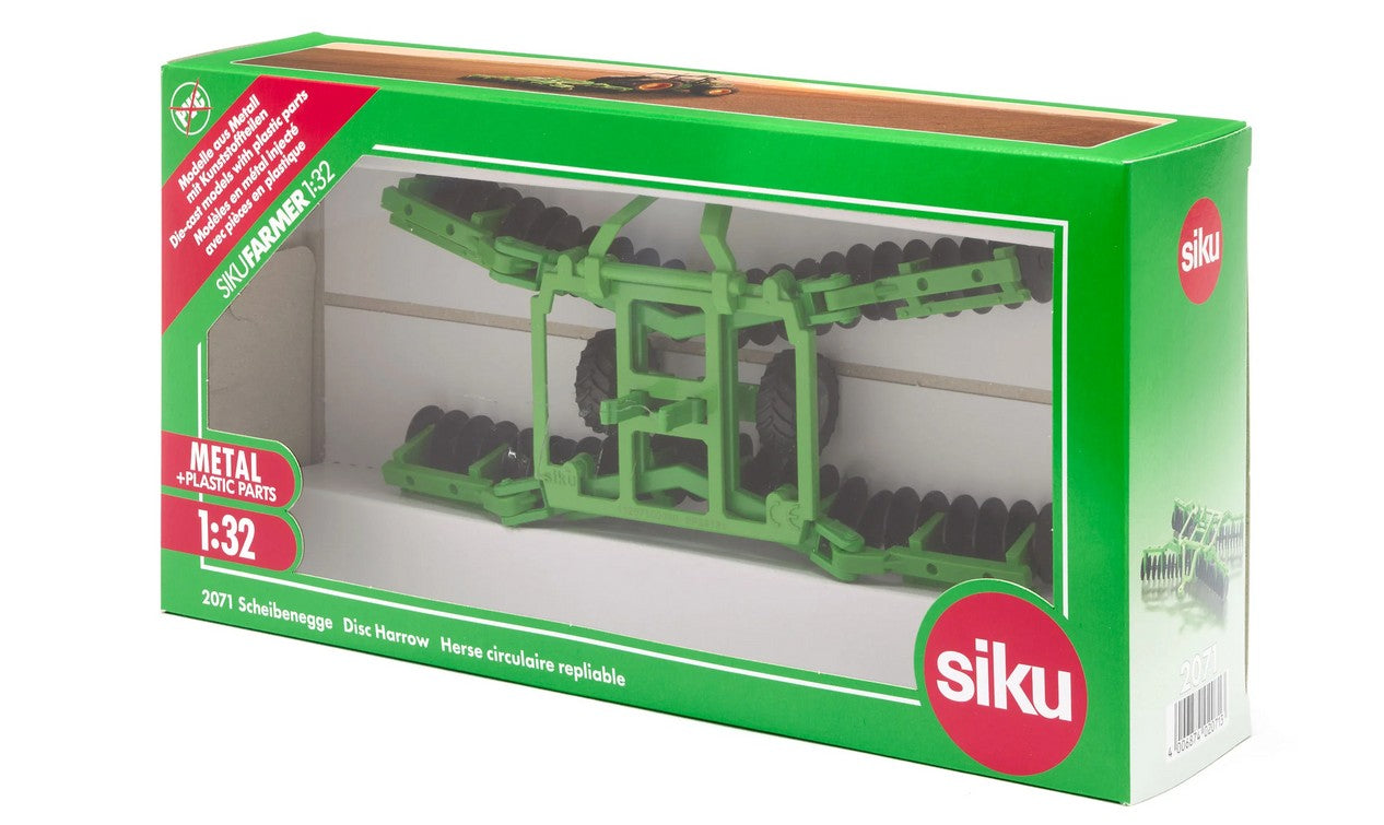 Siku Disc Harrow Die Cast Model 2071